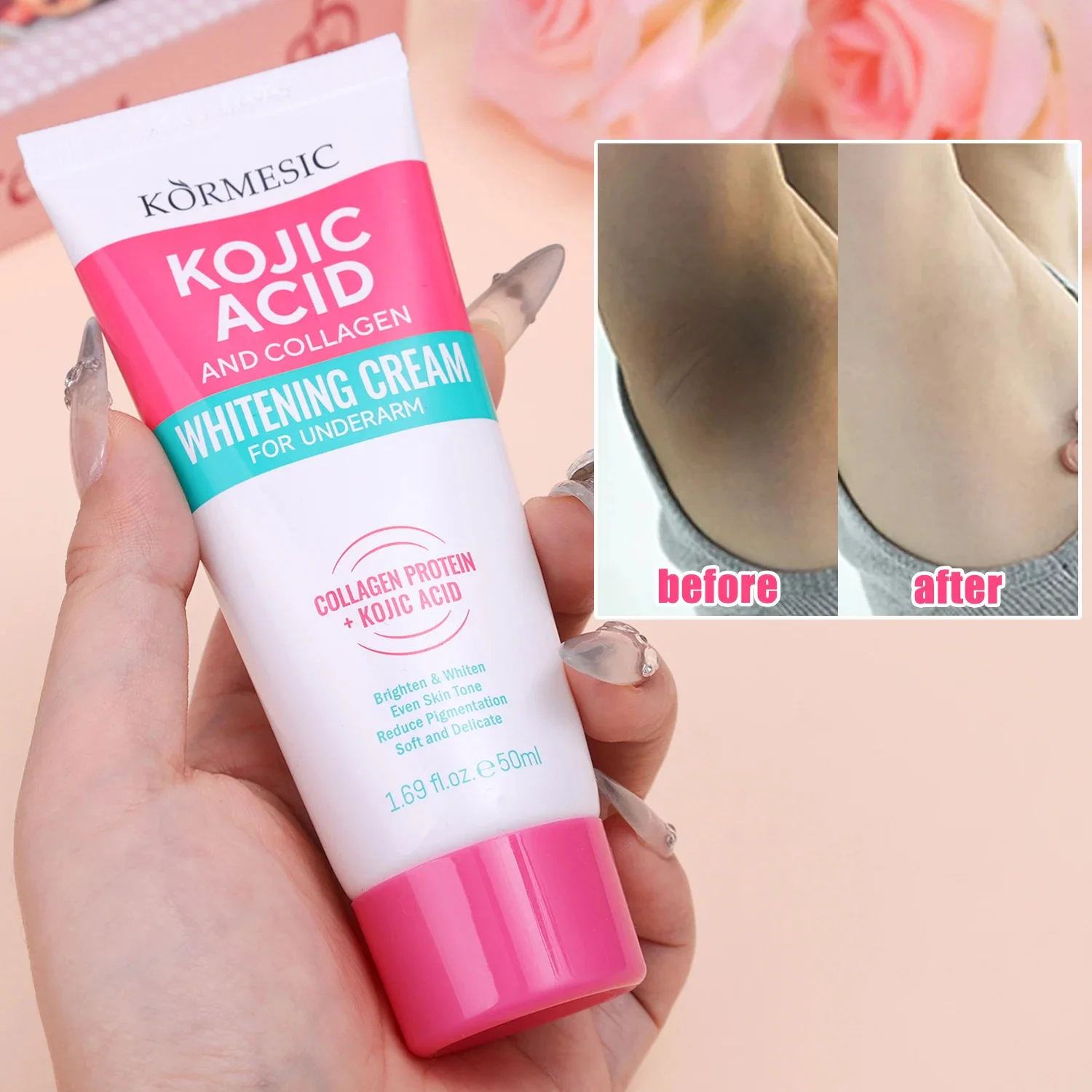 Anti-Aging Face Cream - Koyu Ciltler İçin Kolajenli Koltuk Altı