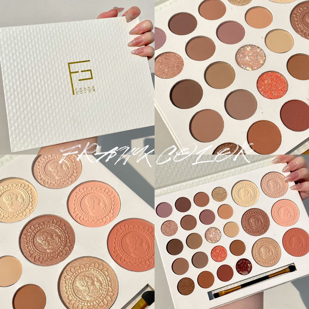 Beauty Makeup Palette - Yeni allık paleti Mineral Pigment bükülebilir