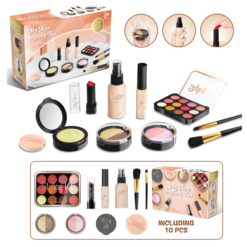 Makeup Beauty House - 10 adet Simülasyon Kız Güzellik Oyun