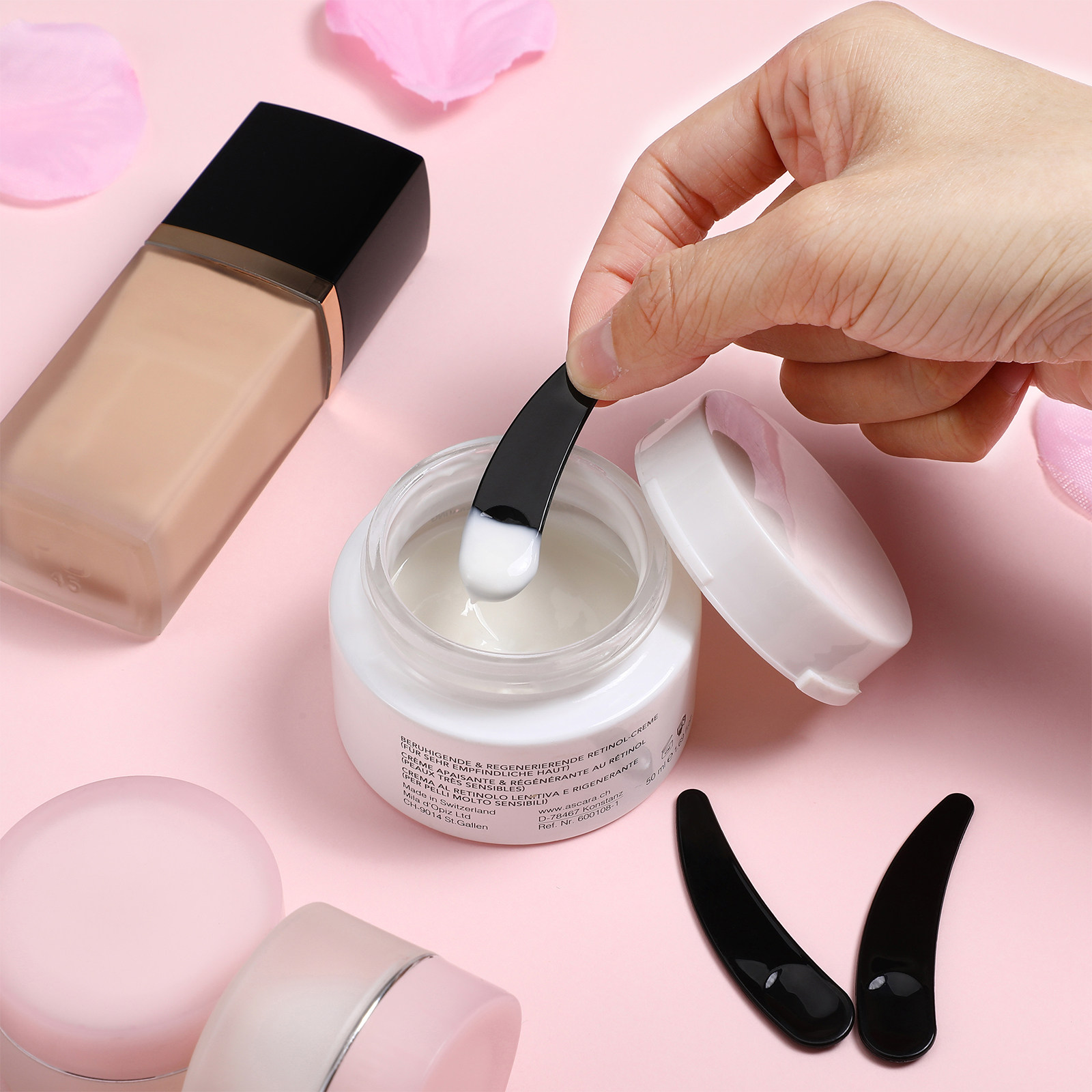 Beauty Makeup Palette - 50 Adet Cilt Bakım Spatulası Yüz