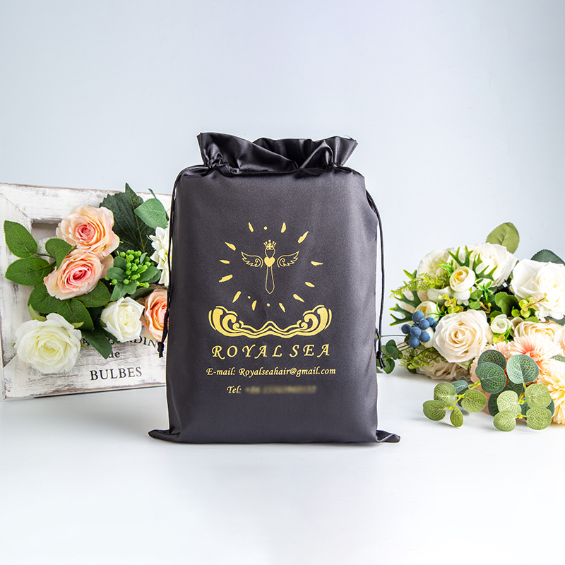 Beauty Makeup Events - 50p Özel Logo İpli Çanta Saten