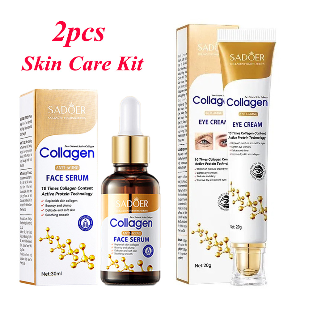 Anti-Aging Face Cream - SADOER Kollajen Cilt Bakım Setleri Kırışıklık