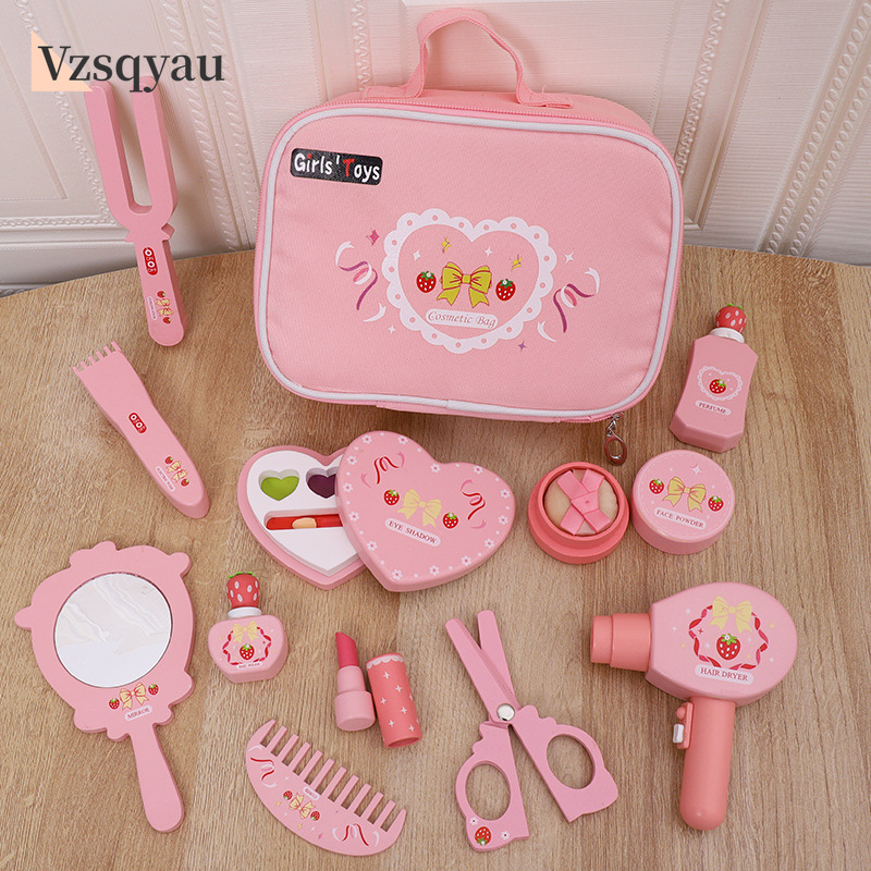 Makeup Beauty House - Çocuklar İçin Ahşap Oyun Evi Oyuncakları