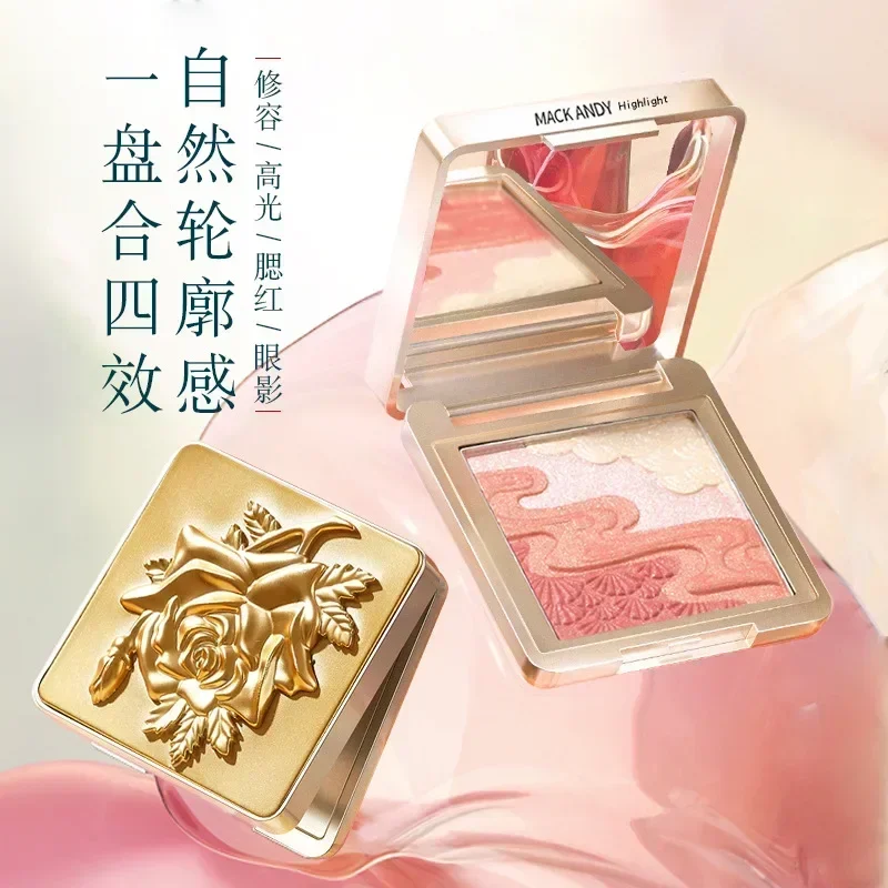 Beauty Makeup Palette - MACKANDY Orijinal Kontur Paleti Allık Doğal