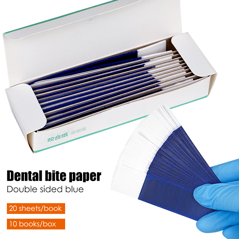 Teeth Whitening Strips - 200 Adet Diş Artikülasyon Kağıdı Çift