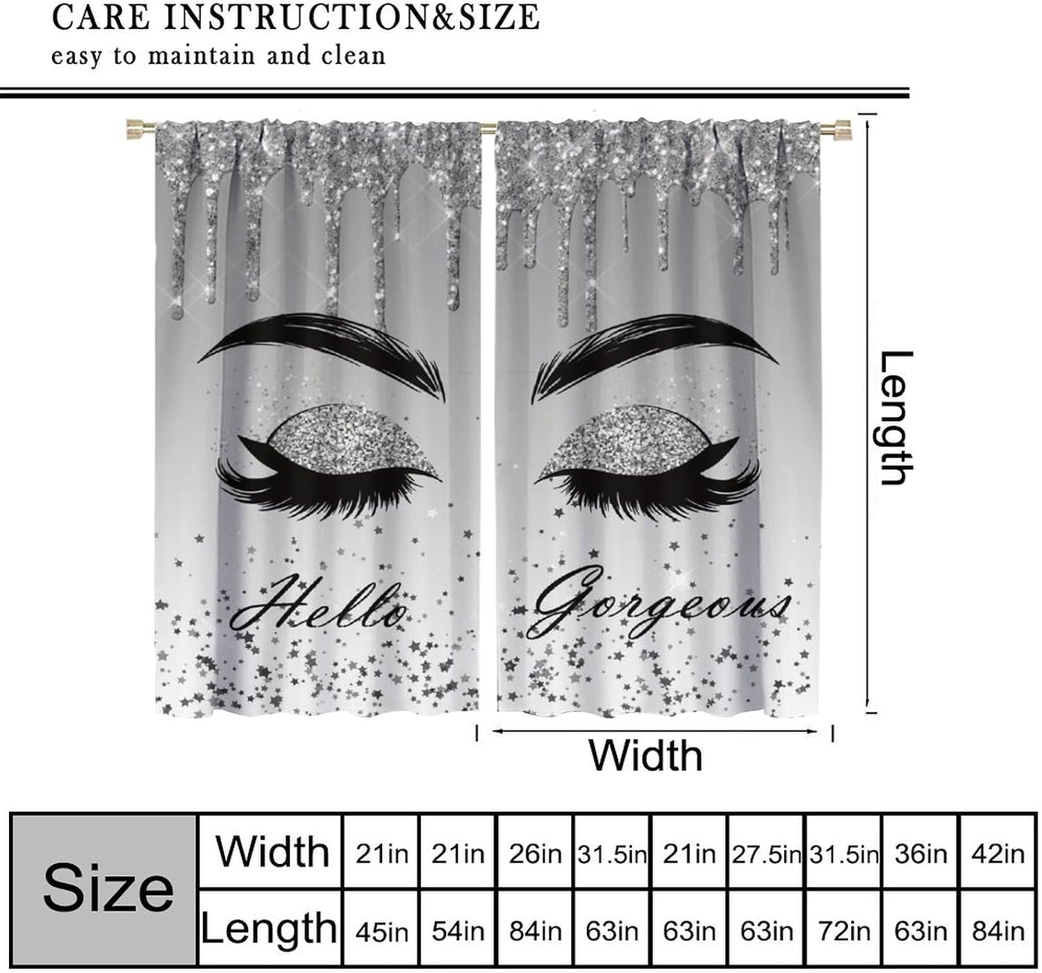 Gümüş Simli Damla Kirpik Perde - Beauty Makeup Filter incelemesi ve fiyatı