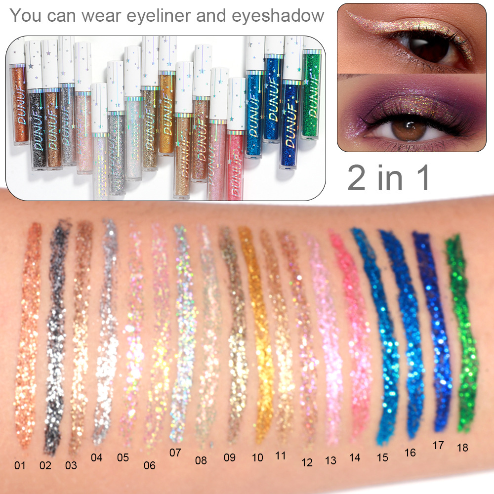 6 Adet Glitter Eyeliner Seti A - Beauty Makeup Events incelemesi ve fiyatı