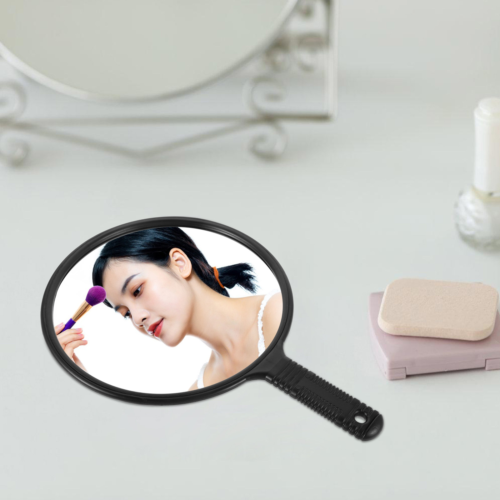 Büyük Yuvarlak Salon El Aynası - Beauty Makeup Hd incelemesi ve fiyatı