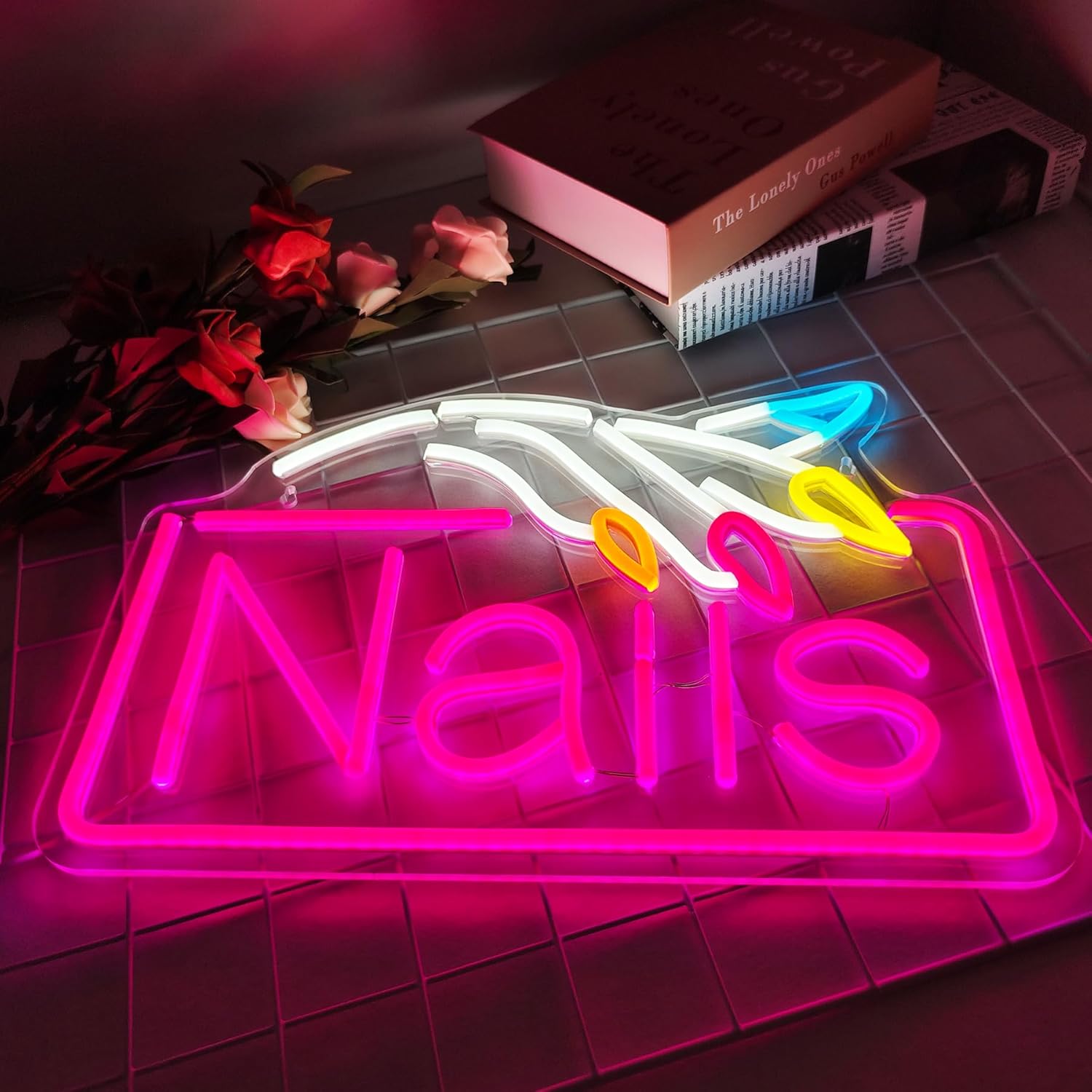 Tırnak Neon Tabelası İşletme D - Beauty Makeup Stores incelemesi ve fiyatı