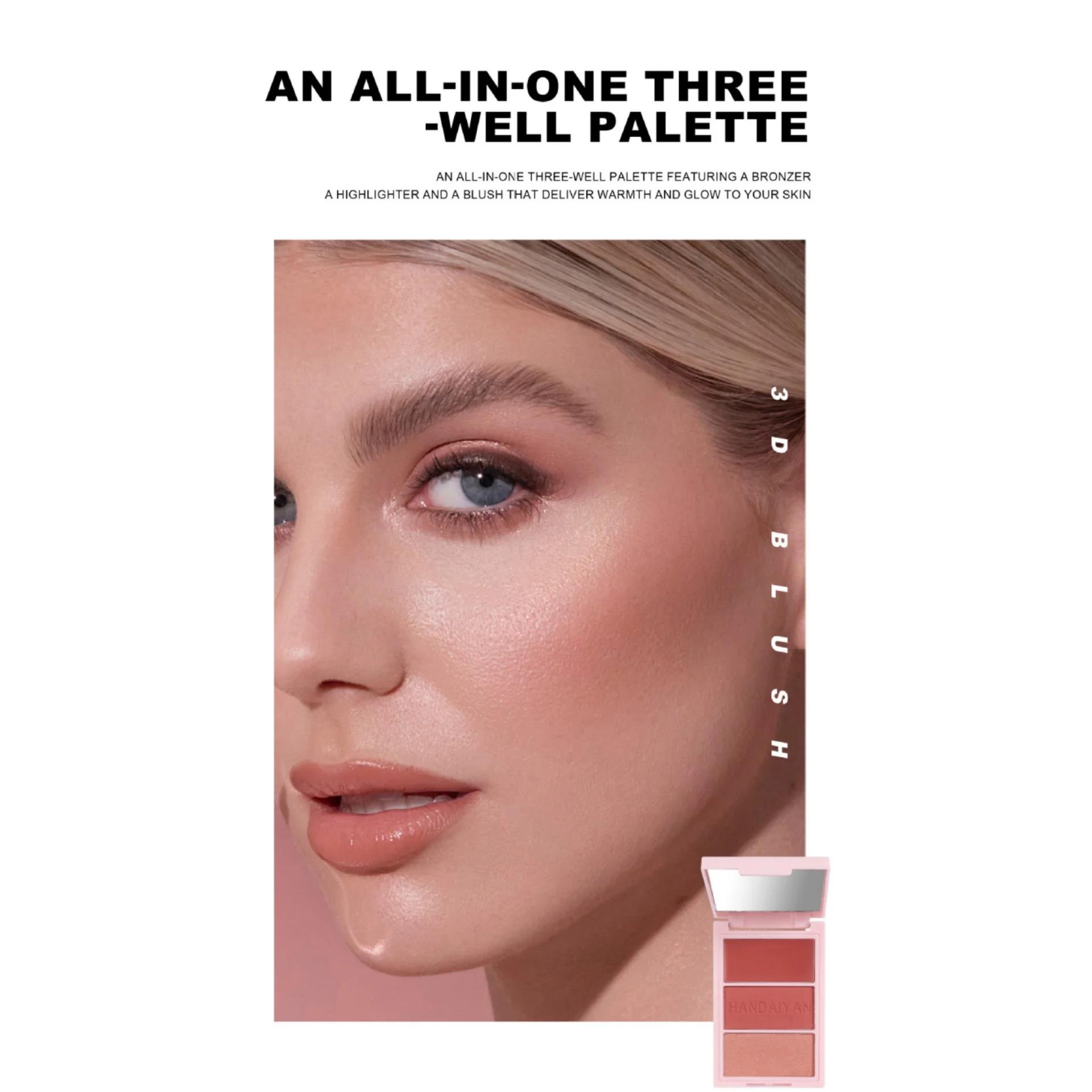 Uzun Ömürlü Yanak Rouge Üç Ren - Beauty Makeup Palette incelemesi ve fiyatı